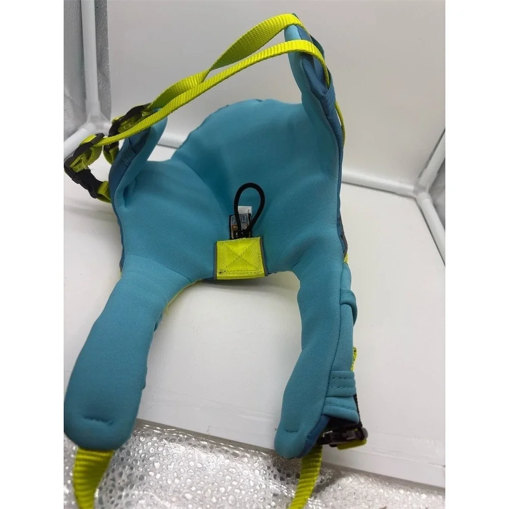 Kurgo Dog Life Jacket Flotation Vest XS Yellow/Teal Handle & D-Ring